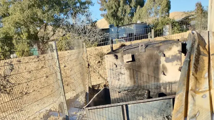 גן ילדים הוצת בקסר א-סיר. 19 בינואר 2023 גן ילדים הוצת בקסר א-סיר. 19 בינואר 2023