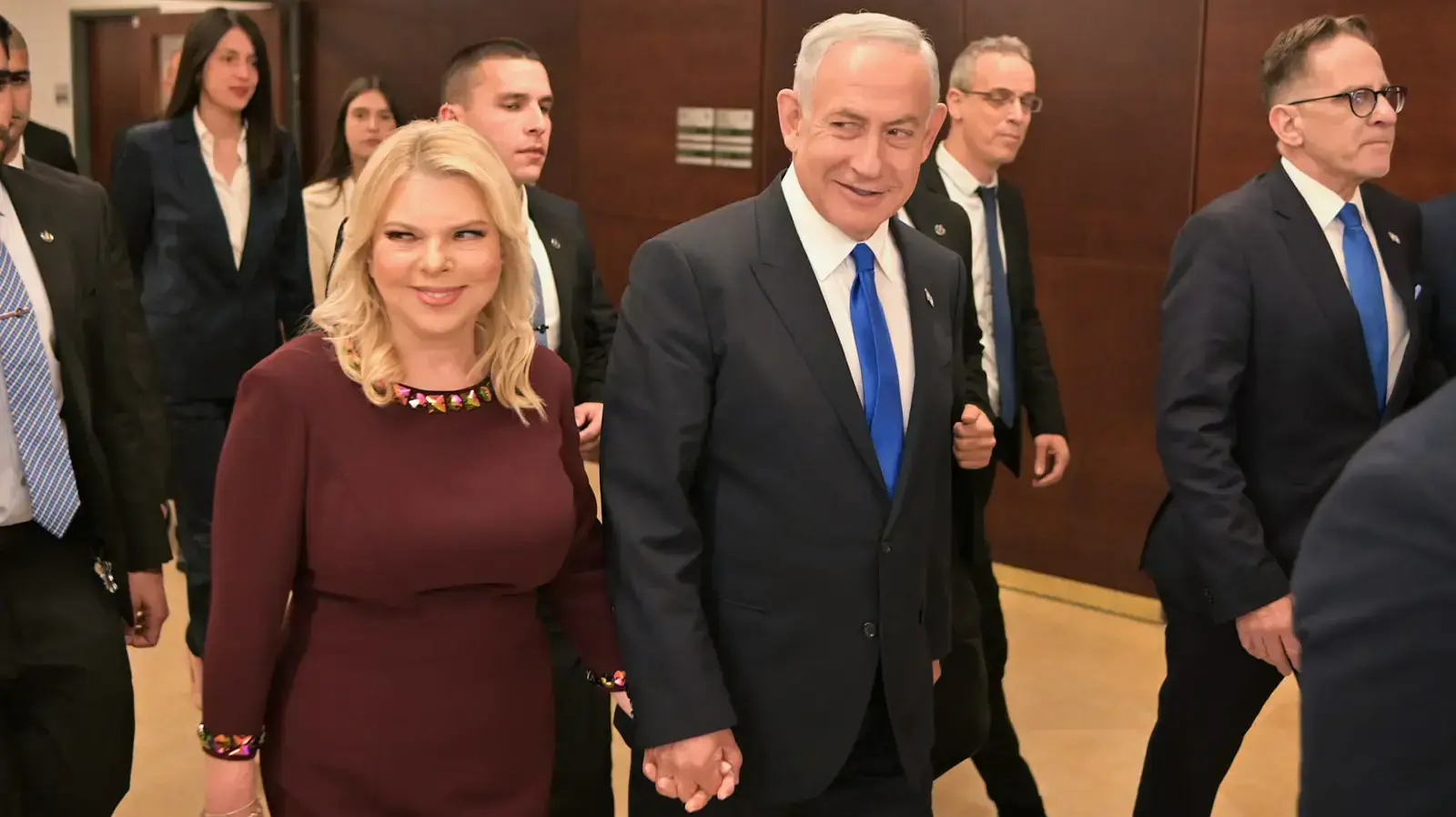 בנימין נתניהו, שרה נתניהו, השבעת הממשלה, כנסת, 29 בדצמבר 2022 בנימין נתניהו, שרה נתניהו, השבעת הממשלה, כנסת, 29 בדצמבר 2022