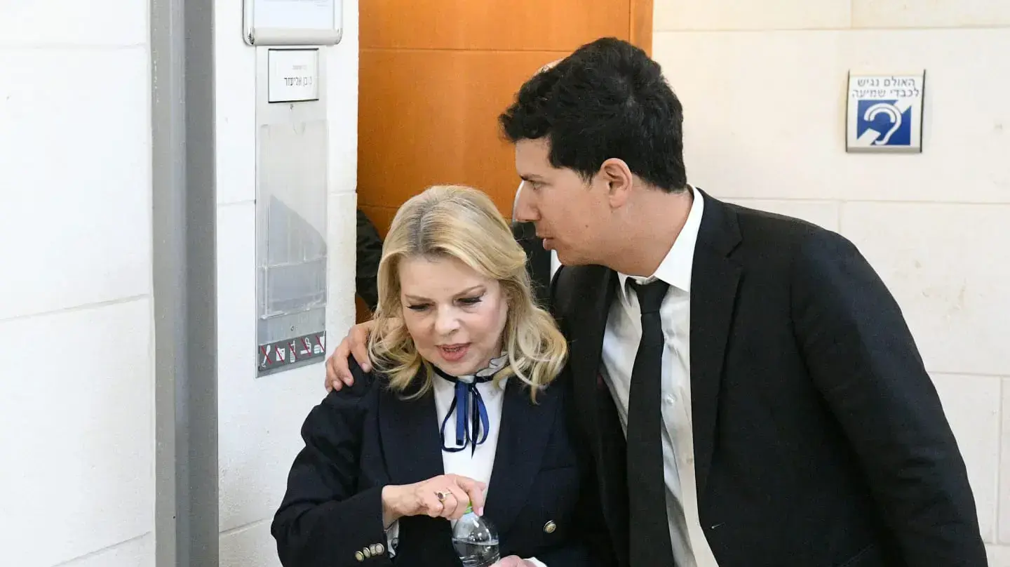 שרה נתניהו במשפט תביעת הדיבה שהגיש דוד שמרון נגד דוד ארצי, ביהמ"ש השלום ראשון לציון, 23 בינואר 2023 שרה נתניהו במשפט תביעת הדיבה שהגיש דוד שמרון נגד דוד ארצי, ביהמ"ש השלום ראשון לציון, 23 בינואר 2023