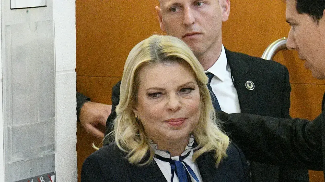 שרה נתניהו במשפט תביעת הדיבה שהגיש דוד שמרון נגד דוד ארצי, ביהמ"ש השלום ראשון לציון, 23 בינואר 2023