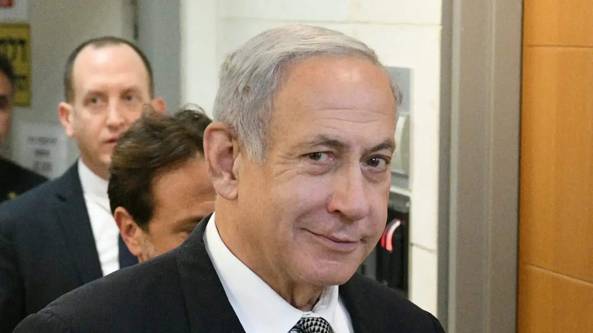 בנימין נתניהו בתביעת לשון הרע שהגיש דוד שמרון נגד דוד ארצי, ביהמ"ש השלום ראשון לציון, 23 בינואר 2023 בנימין נתניהו בתביעת לשון הרע שהגיש דוד שמרון נגד דוד ארצי, ביהמ"ש השלום ראשון לציון, 23 בינואר 2023