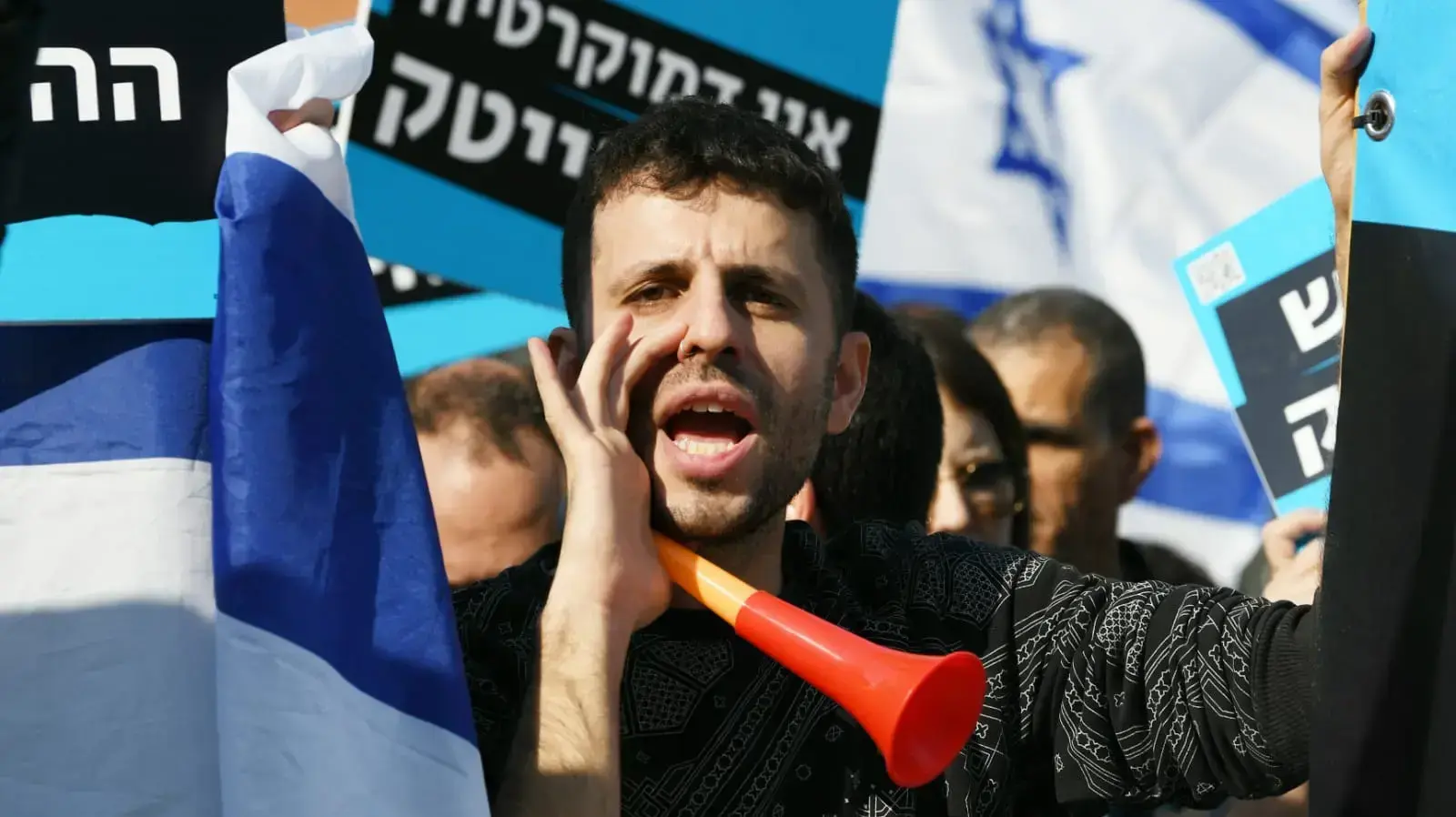 מחאת ההייטקיסטים, מתחם שרונה, תל אביב, 24 בינואר 2023 מחאת ההייטקיסטים, מתחם שרונה, תל אביב, 24 בינואר 2023