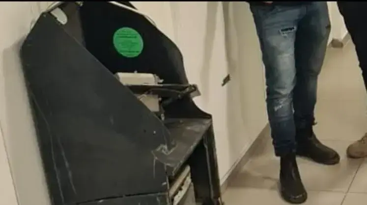 תושב נוף הגליל בן 51 ניסר כספומט באמצעות דיסק חשמלי וגנב אותו לביתו. 24 בינואר 2023