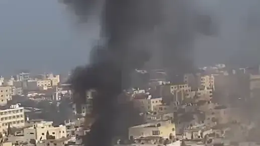פעילות צה"ל במחנה הפליטים ג'נין. המשאית בה הסתתרו הלוחמים לטענת הפלסטינים. 26 ינואר 2023 פעילות צה"ל במחנה הפליטים ג'נין. המשאית בה הסתתרו הלוחמים לטענת הפלסטינים. 26 ינואר 2023