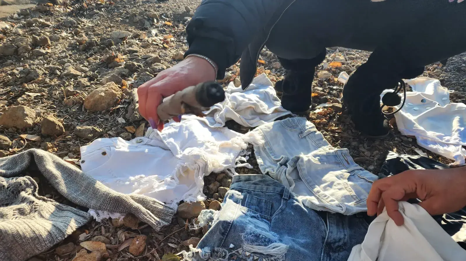 קברה של תאיר ראדה בבית העלמין של קצרין. 26 בינואר 2023 קברה של תאיר ראדה בבית העלמין של קצרין. 26 בינואר 2023