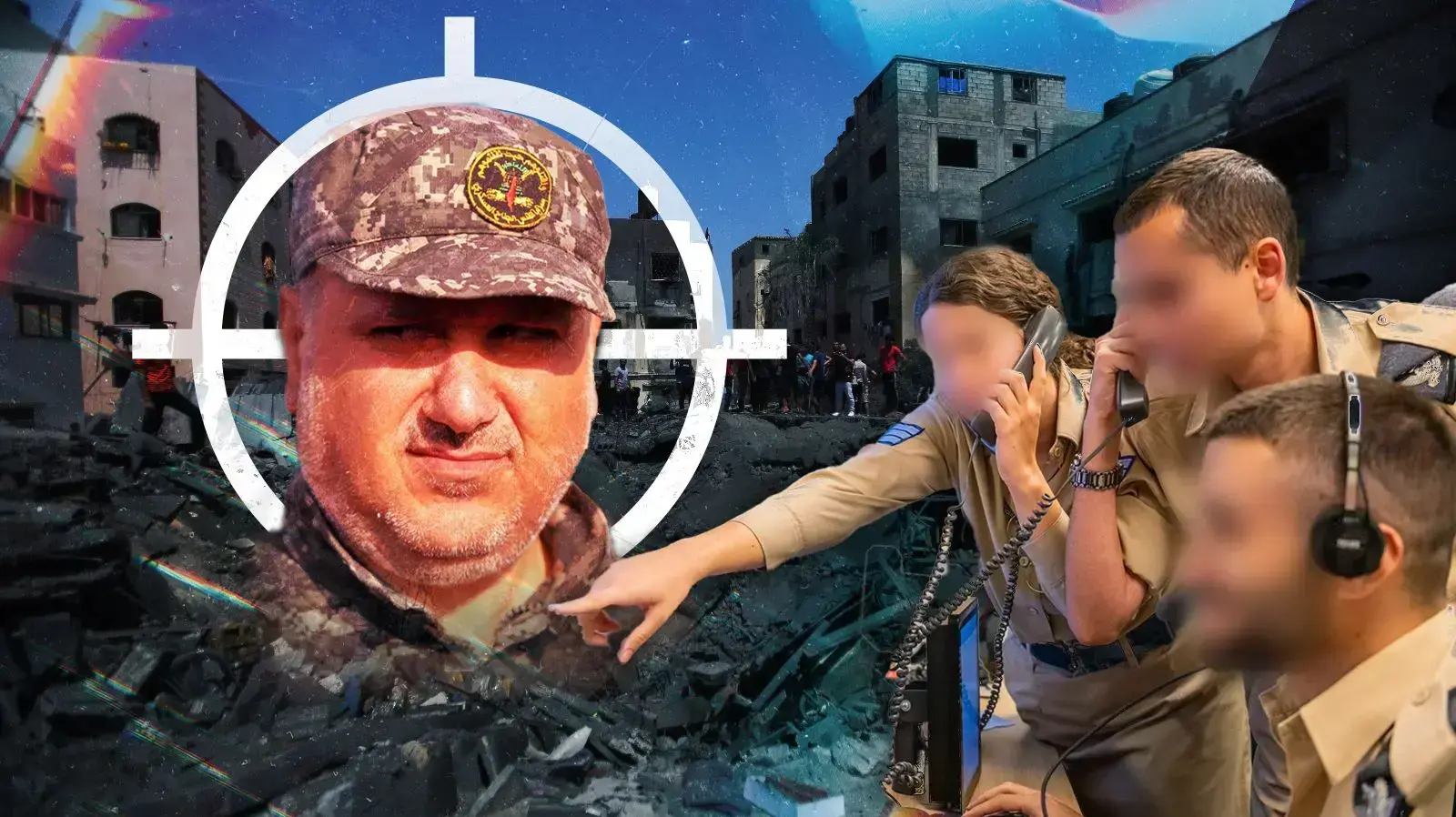 חיסול תייסיר ג'עברי, בניין שהופצץ בעזה על ידי חיל האויר, 6 באוגוסט 2023
