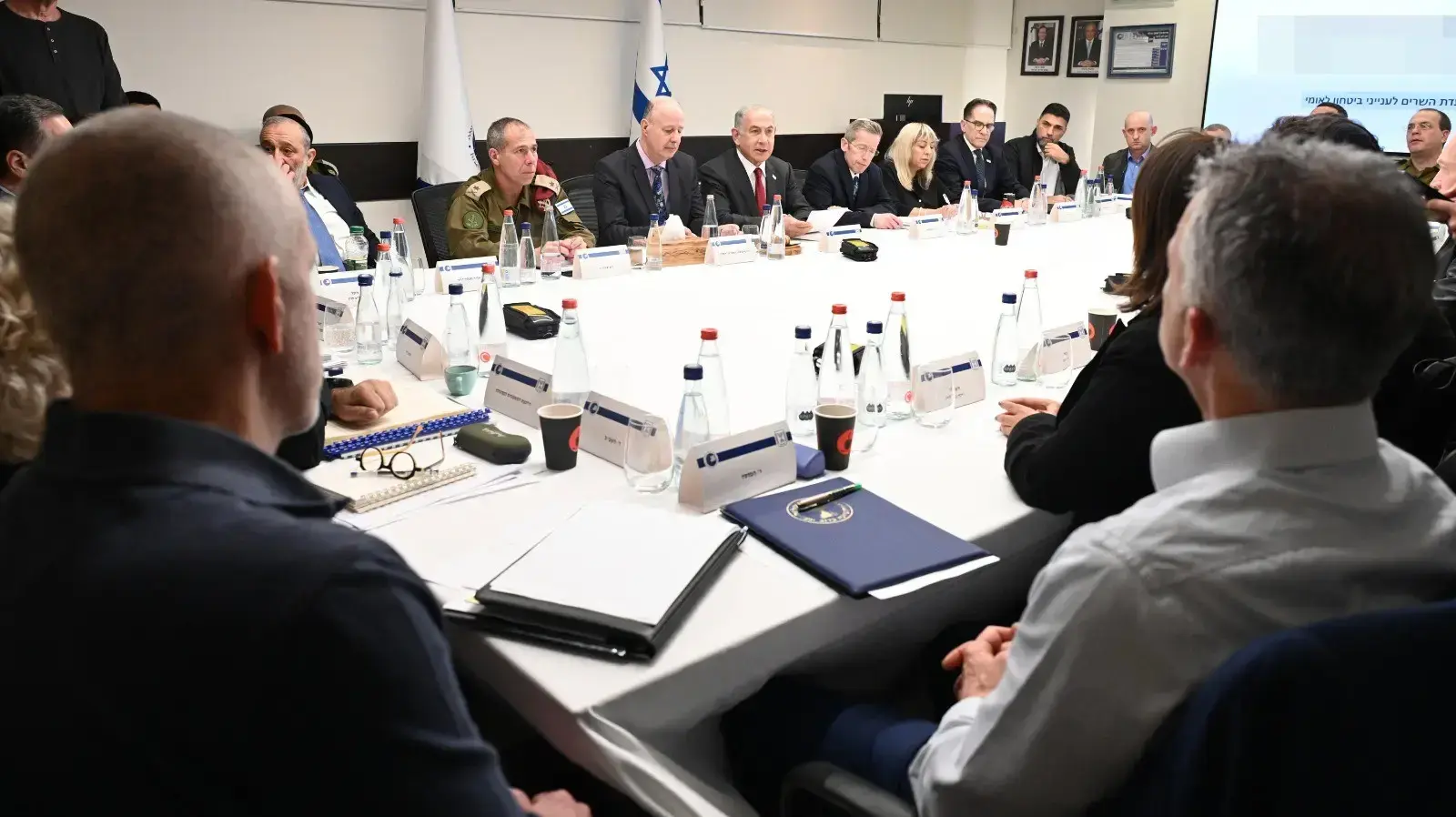 כינוס ישיבת קבינט לאחר הפיגועים במהלך השבת בירושלים 28 בינואר 2022 כינוס ישיבת קבינט לאחר הפיגועים במהלך השבת בירושלים 28 בינואר 2022