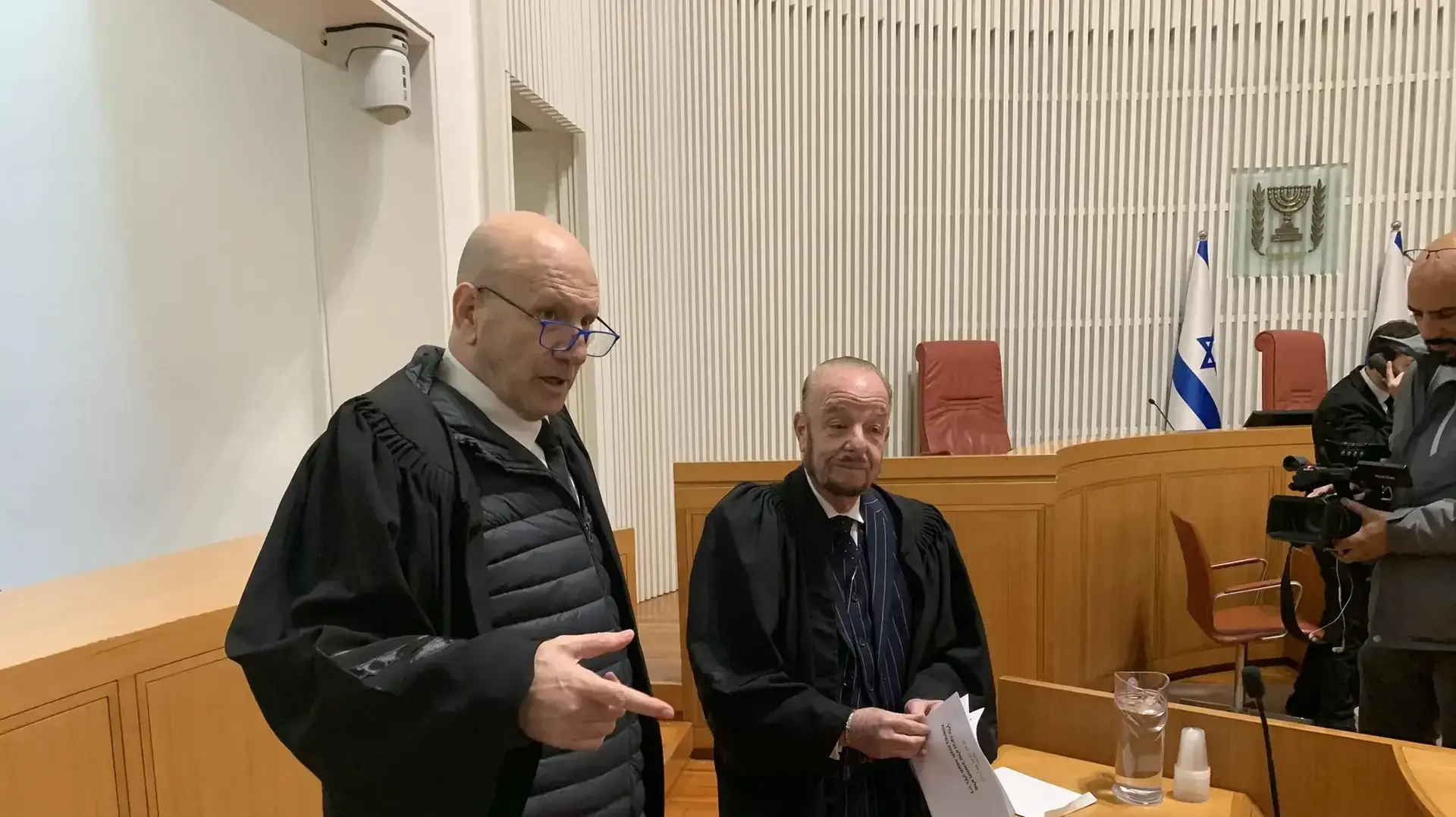 דיון בבג״ץ שהגיש עו״ד משה שרמן המיוצד על ידי עו"ד יורם שפטל, במטרה להשתחרר מהייצוג של איש העולם התחתון ניבי זגורי. 31 בינואר 2023