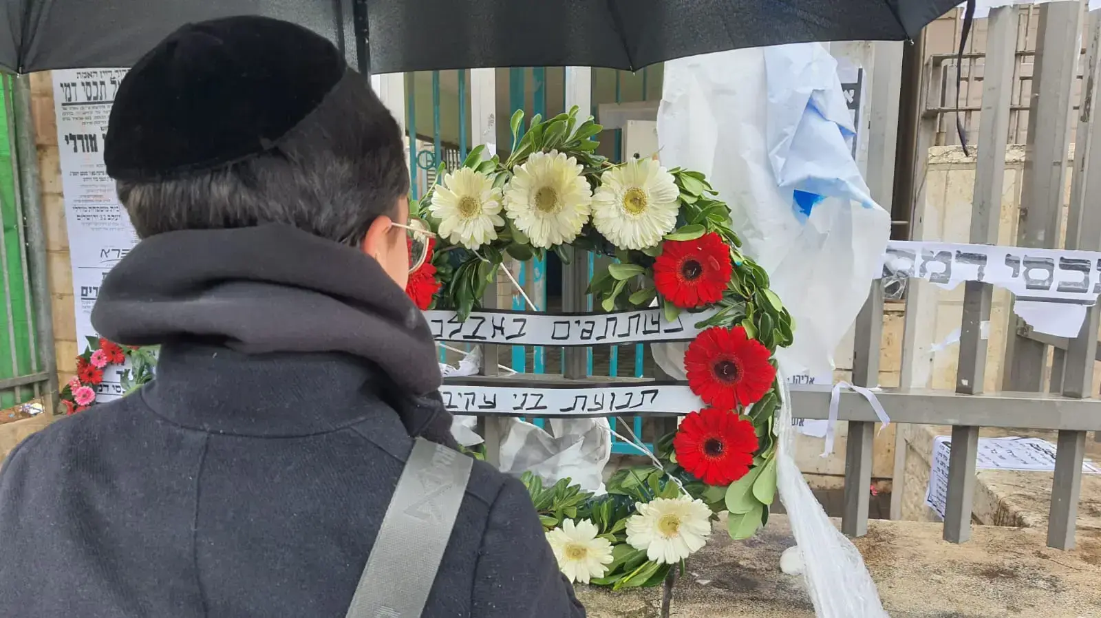 שבוע אחרי פיגוע הירי בבית כנסת בערב שישי, שכונת נווה יעקב, ירושלים. 3 בפברואר 2023 שבוע אחרי פיגוע הירי בבית כנסת בערב שישי, שכונת נווה יעקב, ירושלים. 3 בפברואר 2023