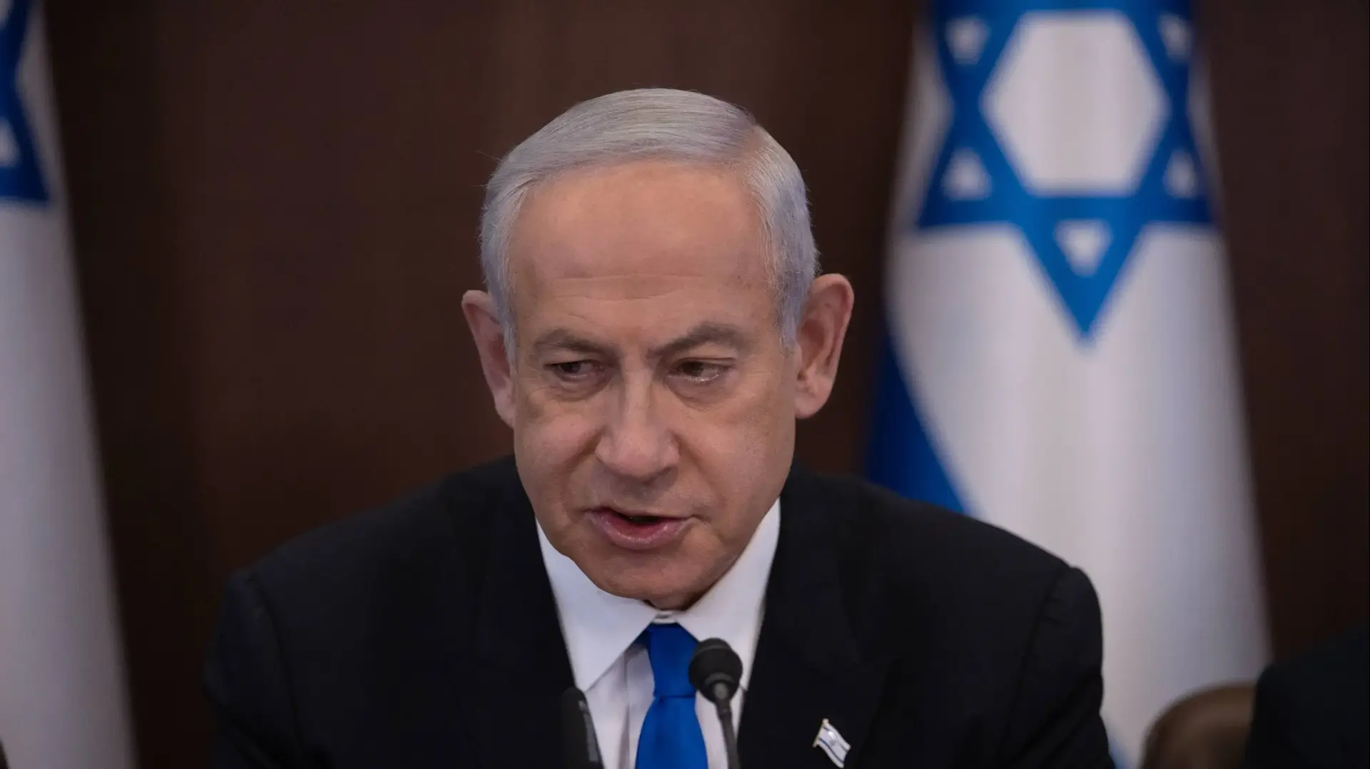 ראש הממשלה בנימין נתניהו בישיבת ממשלה, 5 בפברואר 2023 ראש הממשלה בנימין נתניהו בישיבת ממשלה, 5 בפברואר 2023