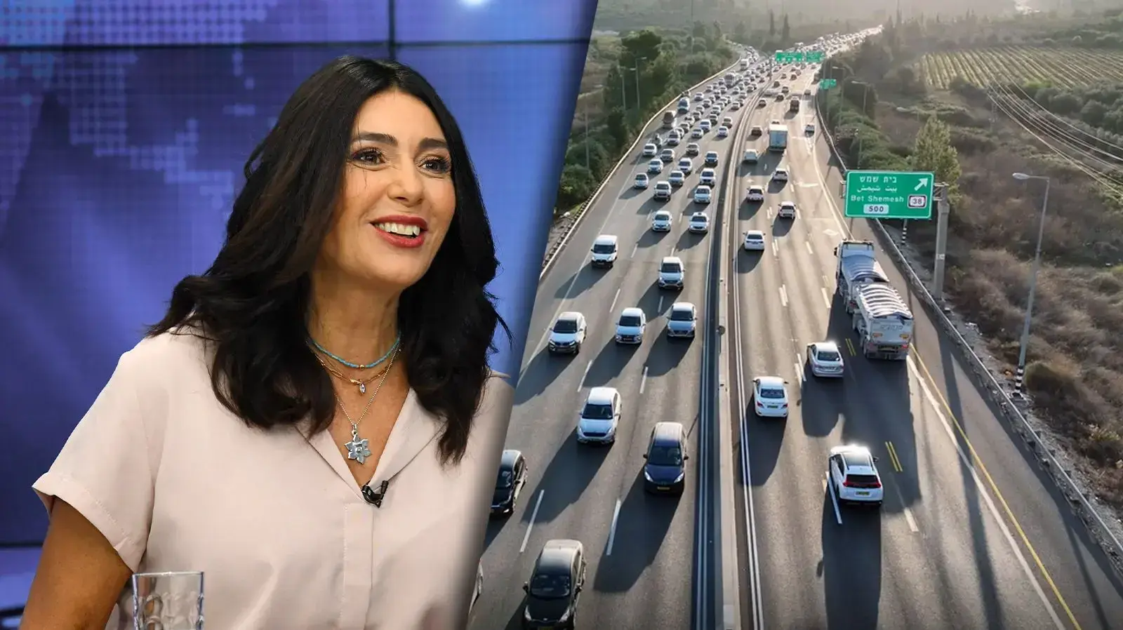 שרת התחבורה מירי רגב | כביש 1 שרת התחבורה מירי רגב | כביש 1