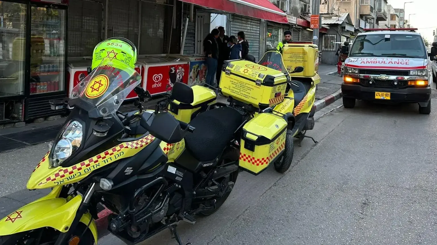  התקבל דיווח במוקד מד"א במרחב דן על גבר מחוסר הכרה  עם סימני הרעלת CO (פחמן חד-חמצני). תל אביב. 5 בינואר 2023
