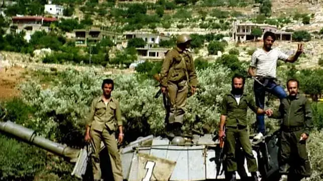 טנק ישראלי שנלקח שלל טנק ישראלי שנלקח שלל