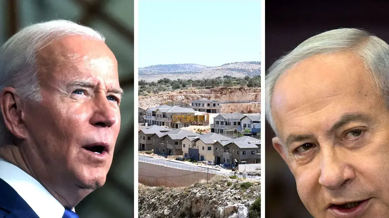 בנימין נתניהו, התנחלויות, ג'ו ביידן