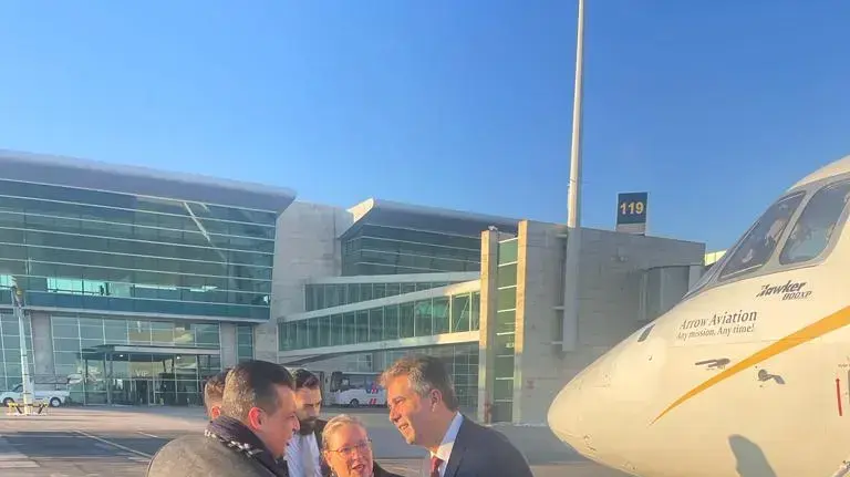שר החוץ אלי כהן נחת בטורקיה לביקור הזדהות לאחר רעידת האדמה, 14 בפברואר 2023 שר החוץ אלי כהן נחת בטורקיה לביקור הזדהות לאחר רעידת האדמה, 14 בפברואר 2023