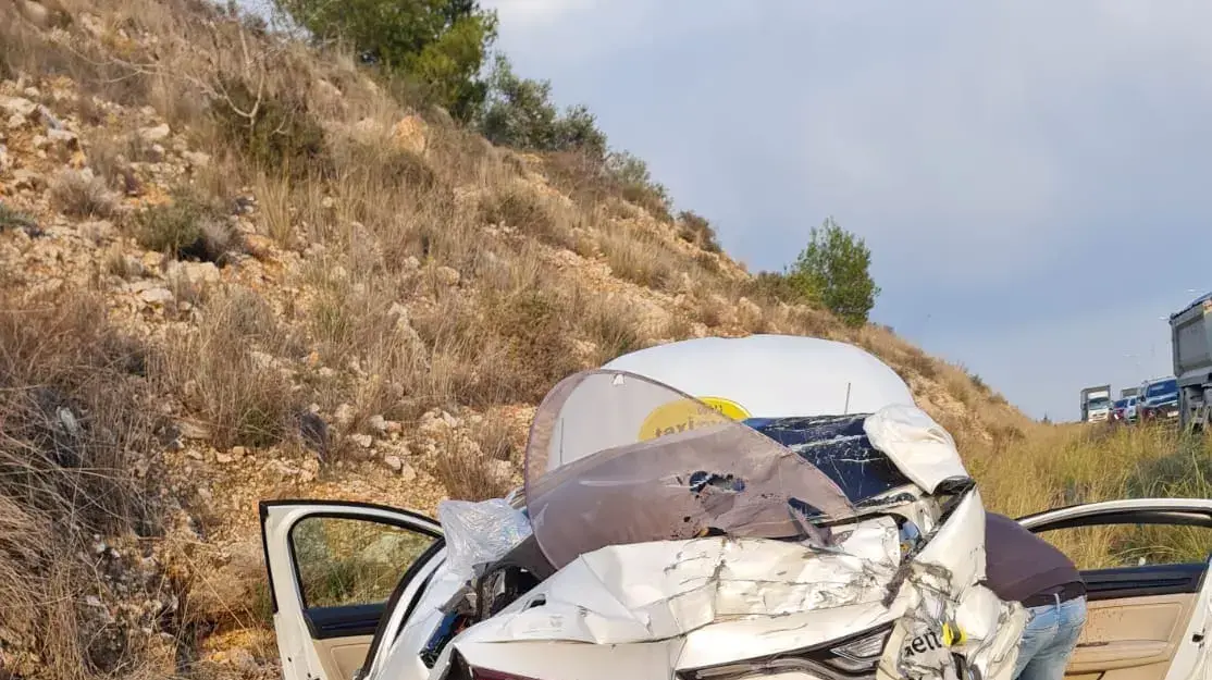תאונת דרכים בשומרון, 14 בפברואר 2023 תאונת דרכים בשומרון, 14 בפברואר 2023