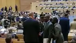 חברי משלחת ישראל גורשו מאולם ועידת האיחוד האפריקני באדיס אבבה, 18 בפברואר 2023