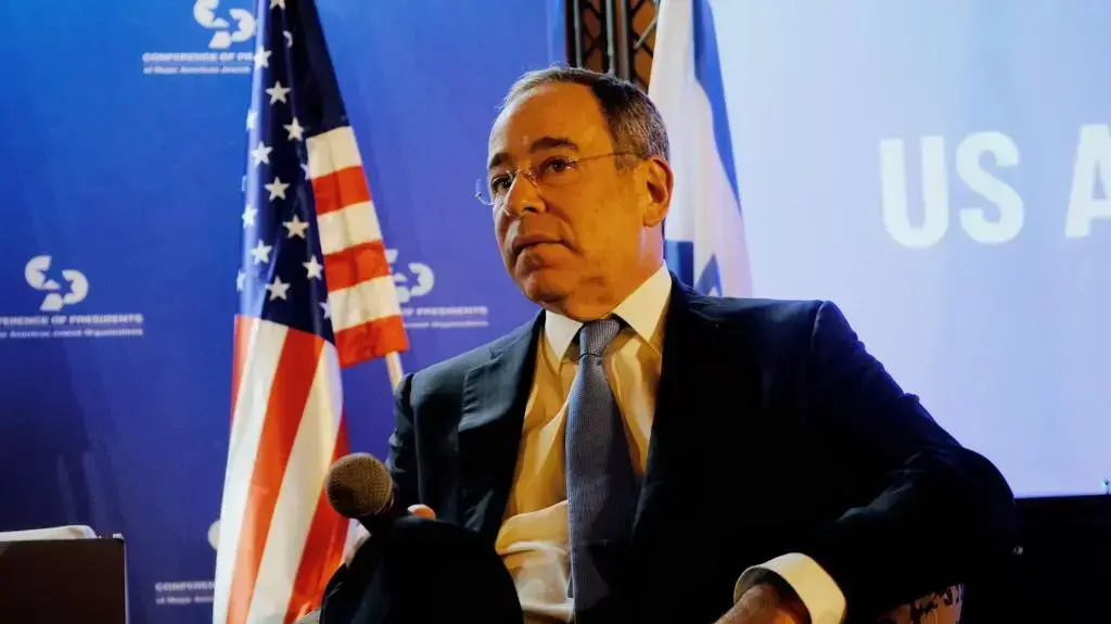 תומאס ריצ'רד ניידס, שגריר ארצות הברית בישראל. מלון ענבל, ירושלים. 19 בפברואר 2023 תומאס ריצ'רד ניידס, שגריר ארצות הברית בישראל. מלון ענבל, ירושלים. 19 בפברואר 2023