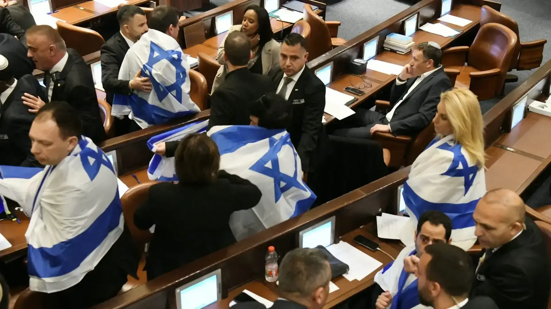 דיון במליאה בנושא המהפכה המשפטית 20 בפברואר 2023