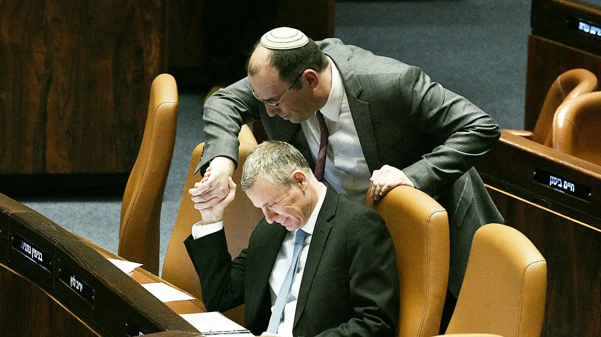 יריב לוין, שמחה רוטמן, דיון במליאת הכנסת, 21 בפברואר 2023 יריב לוין, שמחה רוטמן, דיון במליאת הכנסת, 21 בפברואר 2023