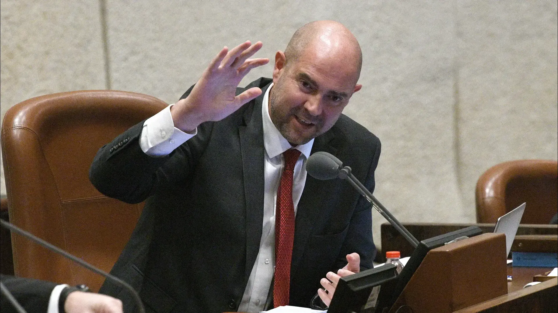 אמיר אוחנה, מליאת הכנסת, 20 בפברואר 2023 אמיר אוחנה, מליאת הכנסת, 20 בפברואר 2023