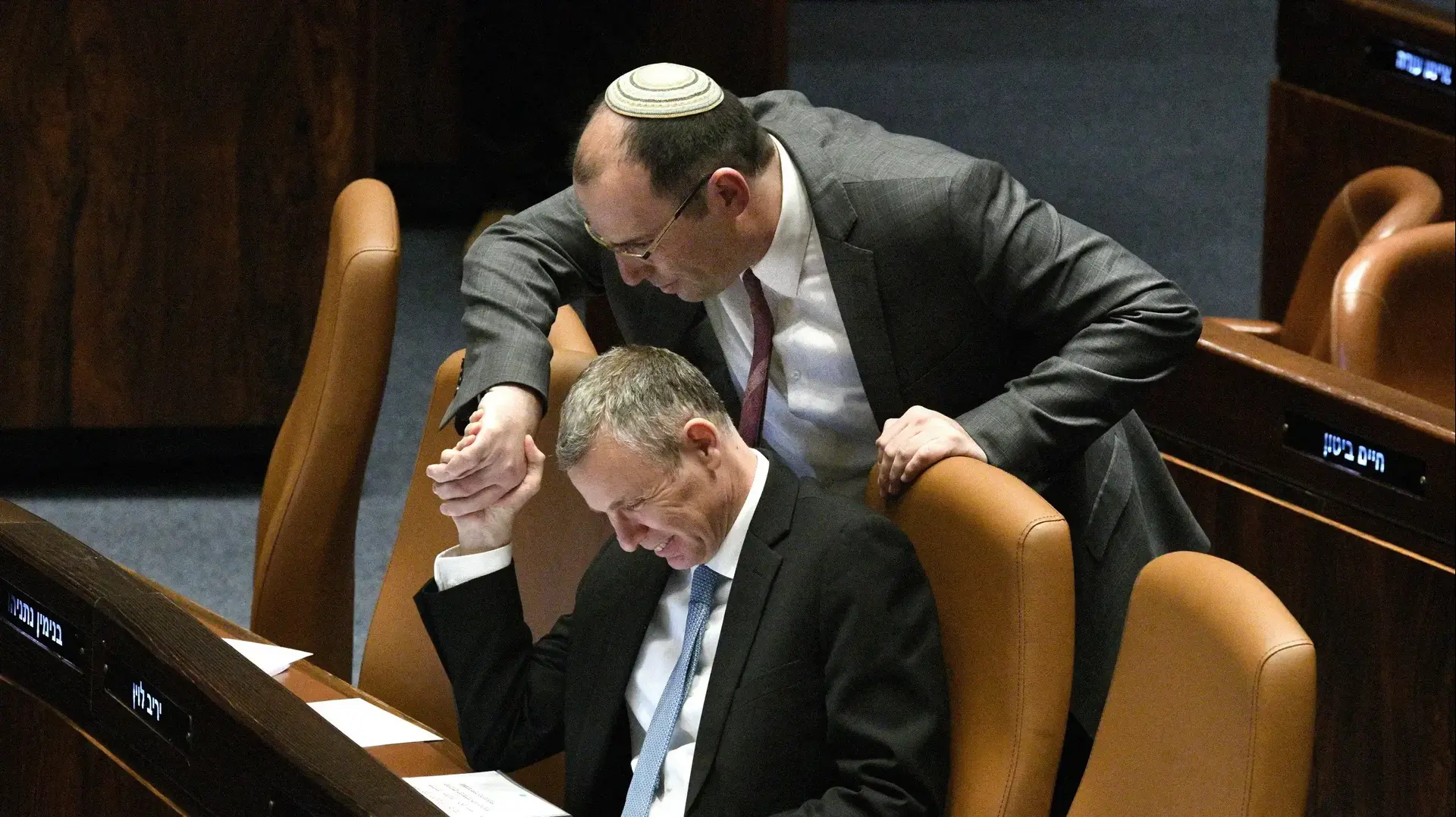 יריב לוין, שמחה רוטמן, מליאת הכנסת, 20 בפברואר 2023