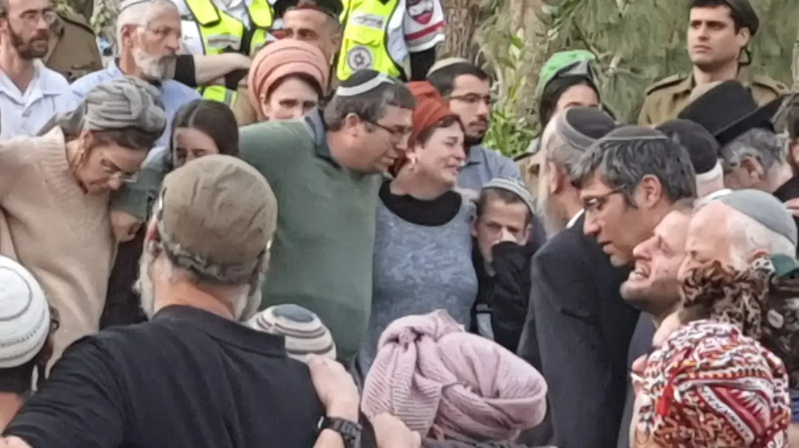 הלווית האחים שנרצחו בפיגוע בחווארה אתמול . 27 בפברואר 2023 הלווית האחים שנרצחו בפיגוע בחווארה אתמול . 27 בפברואר 2023