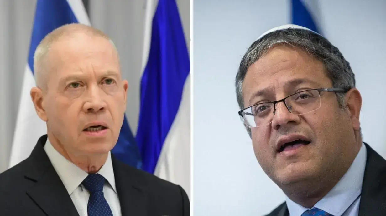 איתמר בן גביר
יואב גלנט
