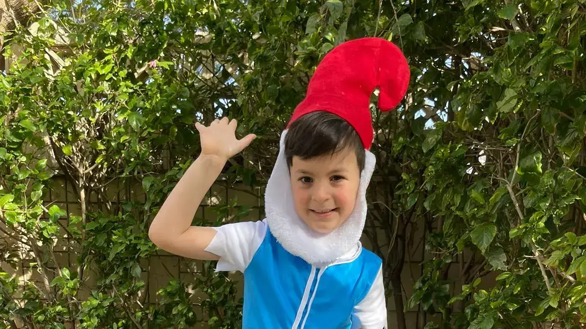 עידו שהתחפש לגמד יער