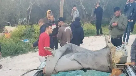 המכונית בה נורו למוות 3 מחבלים סמוך לג'נין
9.3.23 המכונית בה נורו למוות 3 מחבלים סמוך לג'נין
9.3.23