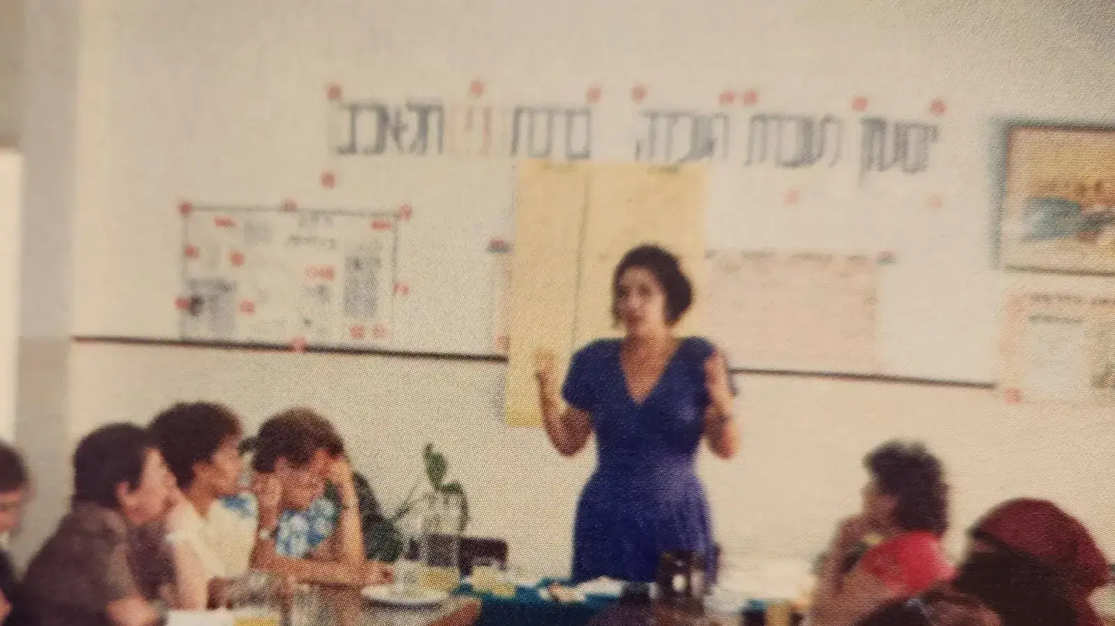 שושנה רון נואמת בפני מורים על השחיקה בשכרם שושנה רון נואמת בפני מורים על השחיקה בשכרם