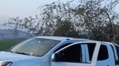 נזק שנגרם לרכב כתוצאה מפיצוץ מטען, צומת מגידו, 13 במרץ 2023 נזק שנגרם לרכב כתוצאה מפיצוץ מטען, צומת מגידו, 13 במרץ 2023
