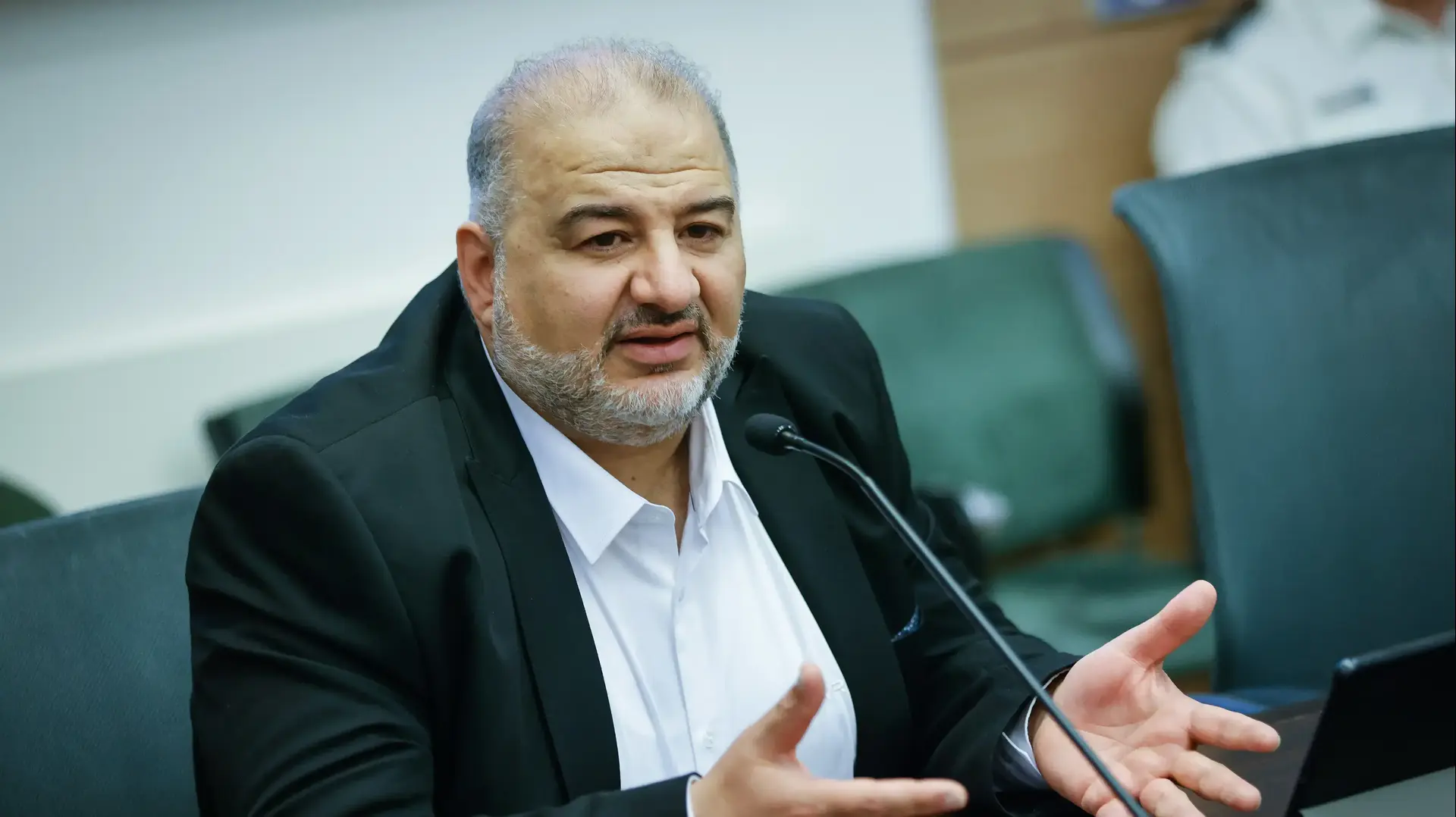 מנסור עבאס במליאת הכנסת, 5 במרץ 2023 מנסור עבאס במליאת הכנסת, 5 במרץ 2023