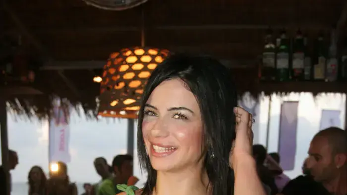 נינט טייב בשמלה ירוקה נינט טייב בשמלה ירוקה