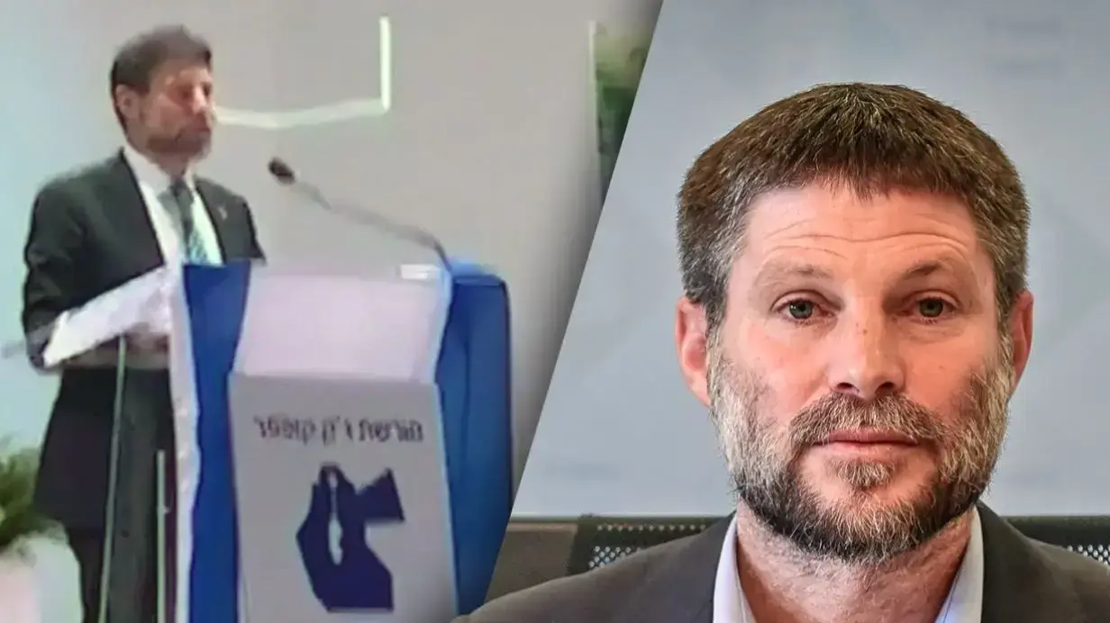 בצלאל סמוטריץ' בפריז: "אין דבר כזה עם פלסטיני, זאת האמת שצריכים לשמוע בבית הלבן"