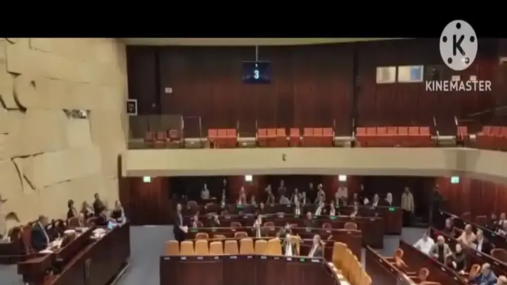 אישור ביטול חוק ההתנתקות בכנסת. צילום: מועצה אזורית שומרון