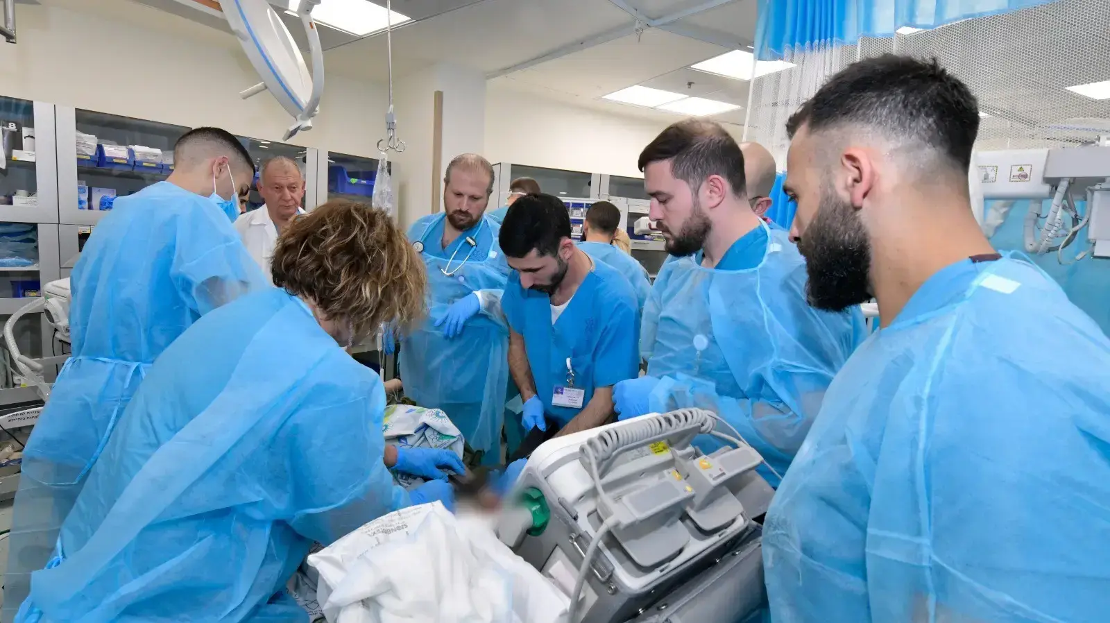 הטיפול בפצועים במרכז הרפואי לגליל הטיפול בפצועים במרכז הרפואי לגליל