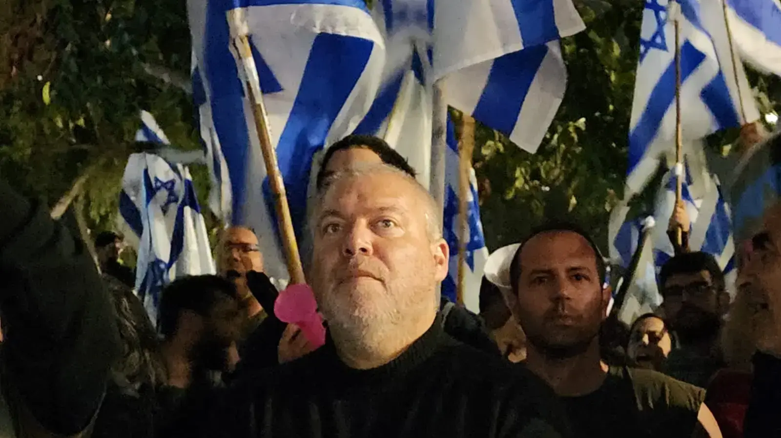 גונן בן יצחק,הפגנה נגד המהפכה המשפטית,אור עקיבא, 25 במרץ 2023 גונן בן יצחק,הפגנה נגד המהפכה המשפטית,אור עקיבא, 25 במרץ 2023