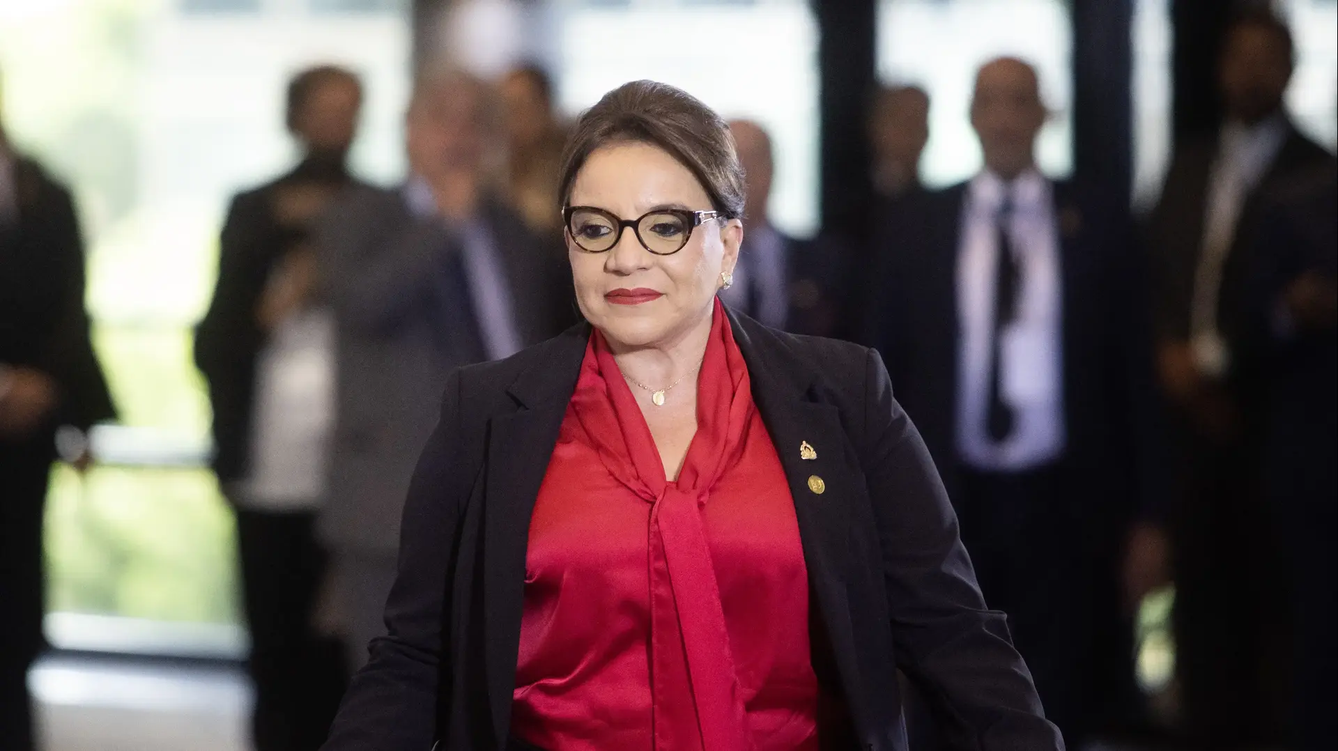 נשיאת הונדורס שיאומרה קסטרו נשיאת הונדורס שיאומרה קסטרו