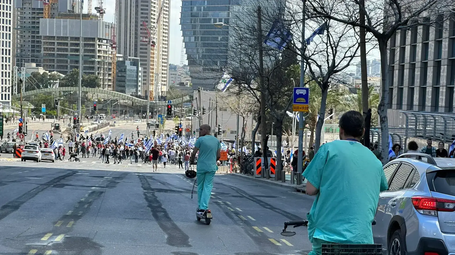 הפגנה נגד המהפכה המשפטית,תל אביב. 27 במרץ 2023 הפגנה נגד המהפכה המשפטית,תל אביב. 27 במרץ 2023