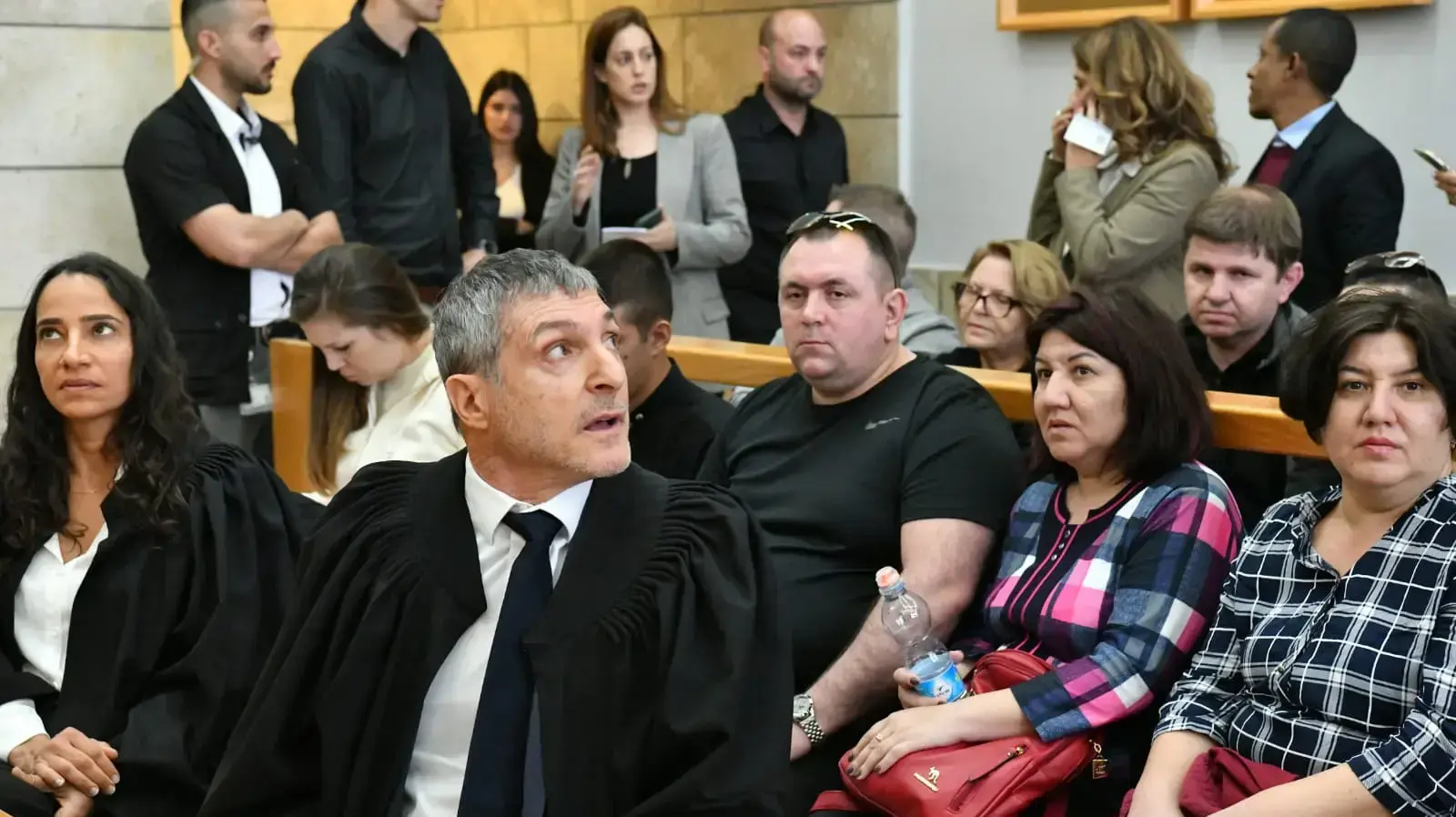 רומן זדורוב ואשתו אולגה בהכרעת הדין במשפט רצח תאיר ראדה, ביהמ"ש המחוזי נצרת, 30 במרץ 2023 רומן זדורוב ואשתו אולגה בהכרעת הדין במשפט רצח תאיר ראדה, ביהמ"ש המחוזי נצרת, 30 במרץ 2023