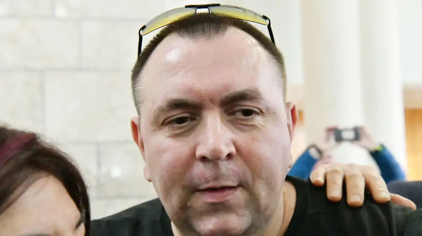 רומן זדורוב לאחר הכרעת הדין במשפט רצח תאיר ראדה, ביהמ"ש המחוזי נצרת, 30 במרץ 2023