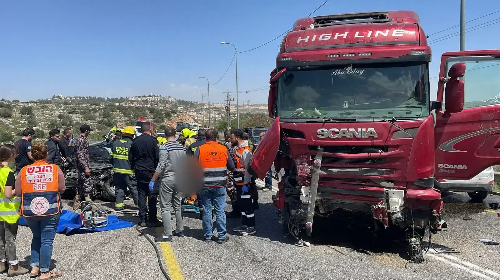 תאונת דרכים קטלנית בכביש 60 ליד רמאללה, 5 באפריל 2023 תאונת דרכים קטלנית בכביש 60 ליד רמאללה, 5 באפריל 2023