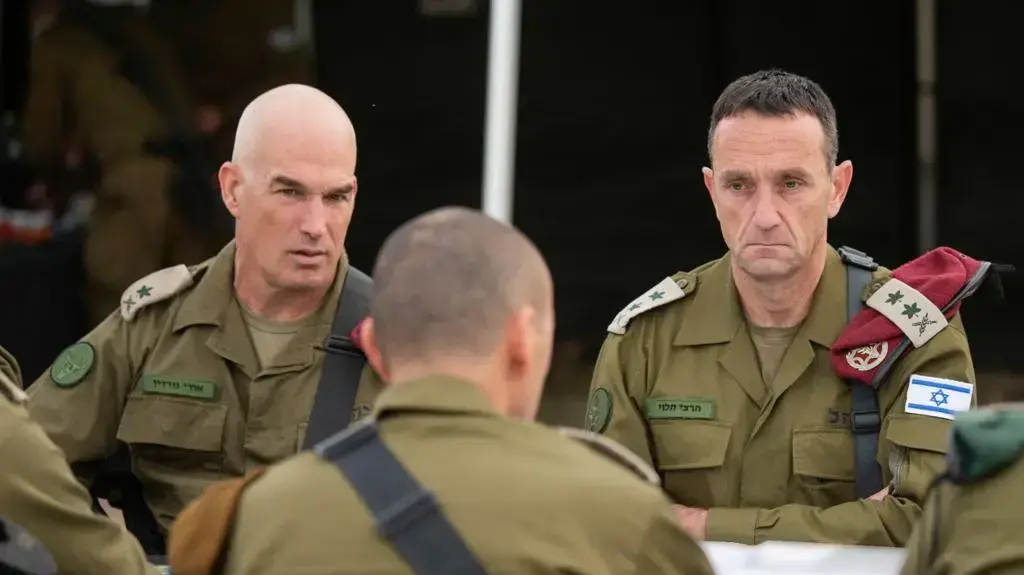 הערכת מצב בראשות הרמטכ"ל הרצי הלוי בפיקוד צפון, 7 באפריל 2023 הערכת מצב בראשות הרמטכ"ל הרצי הלוי בפיקוד צפון, 7 באפריל 2023