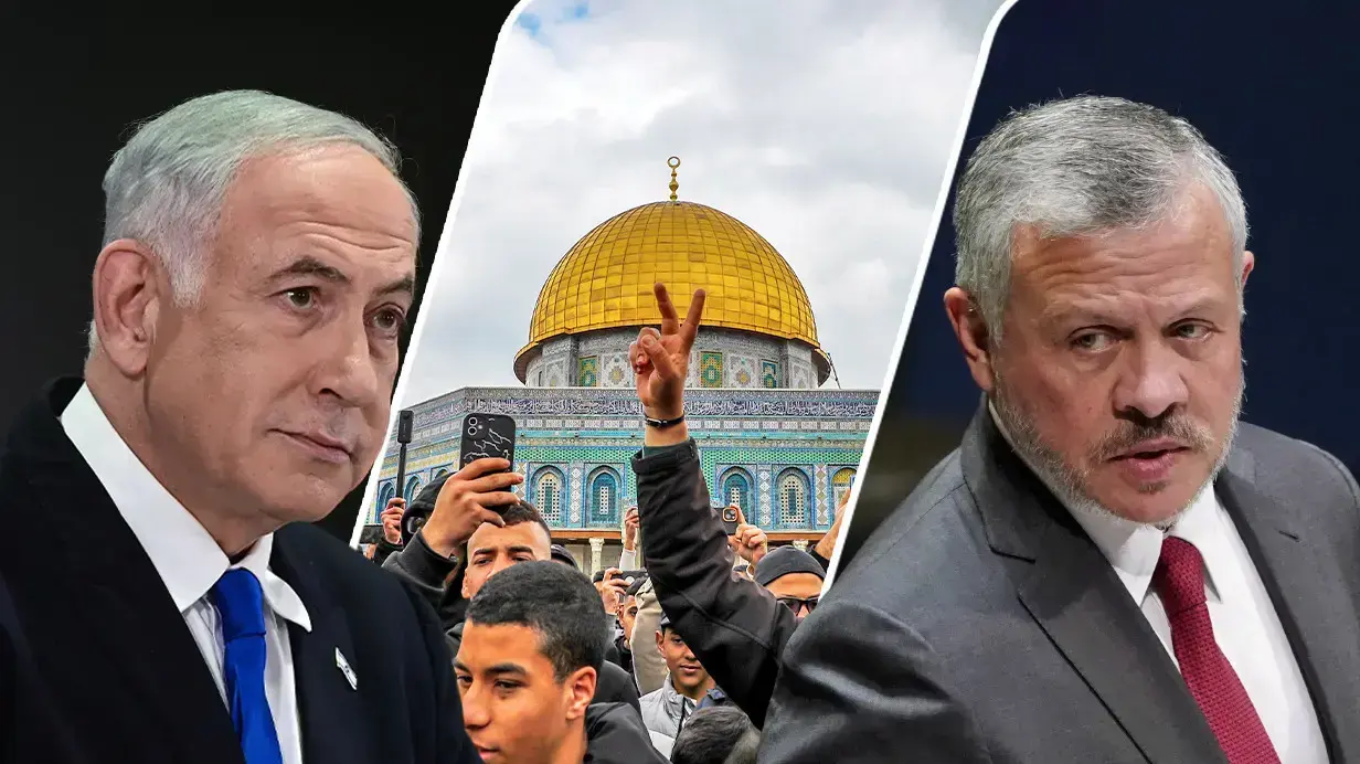 מלך ירדן עבדאללה השני, מהומות בהר הבית, ראש הממשלה בנימין נתניהו