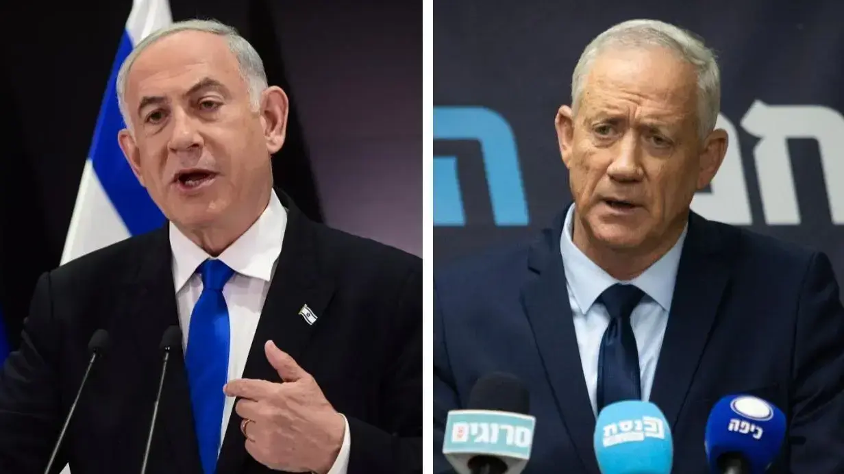 גנץ, נתניהו גנץ, נתניהו