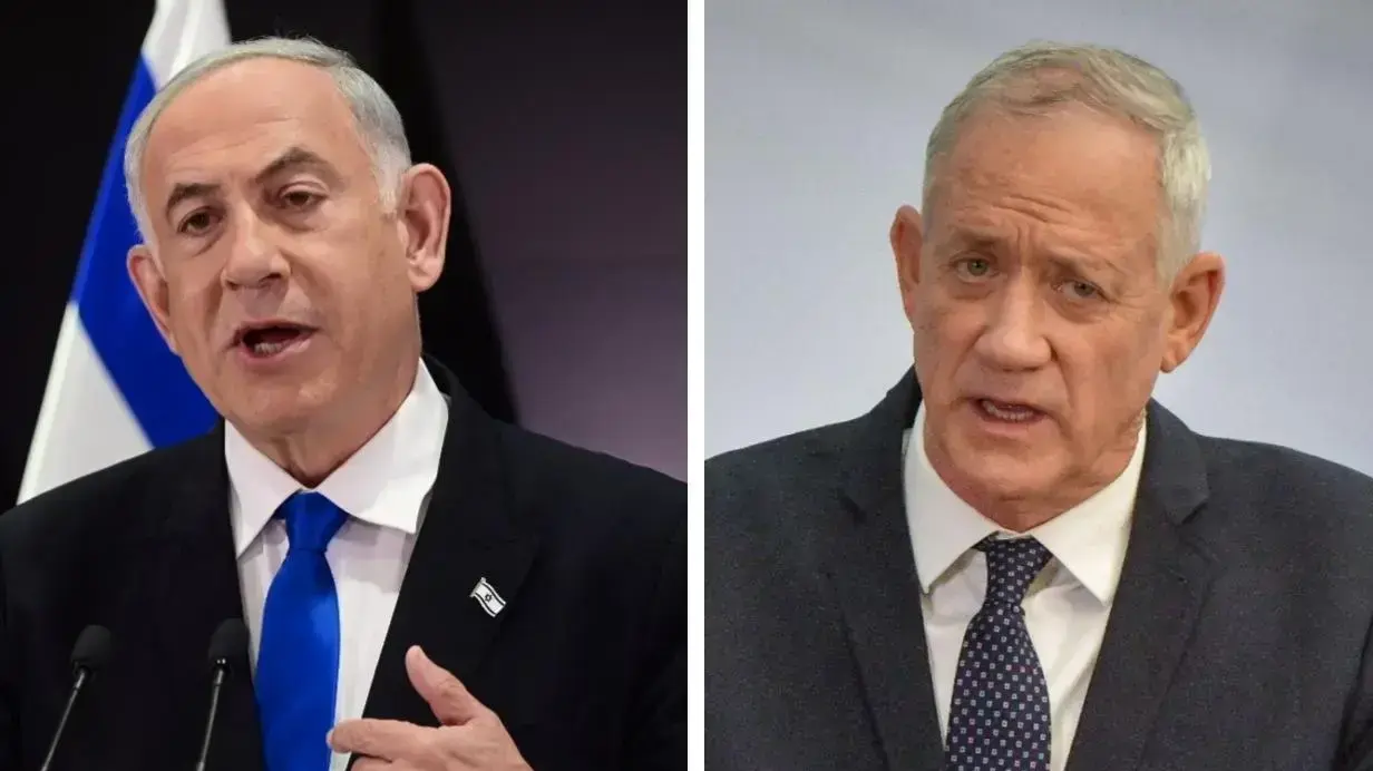 גנץ, נתניהו גנץ, נתניהו