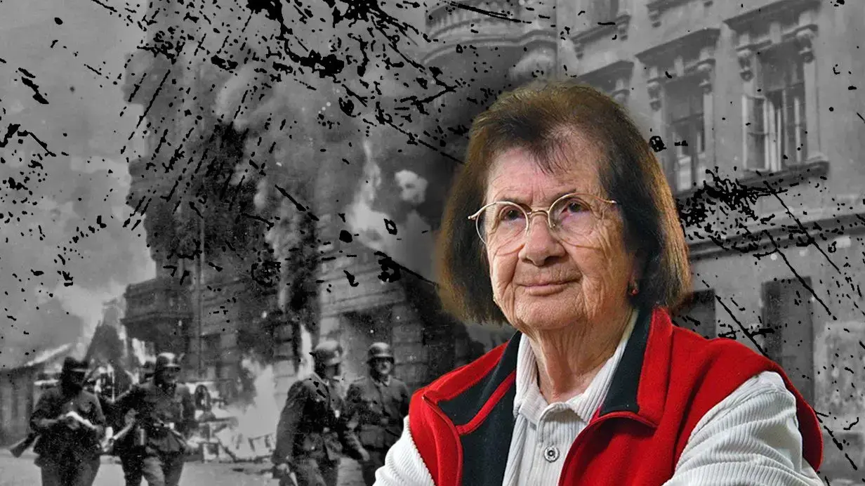 הלינה בירנבאום, ניצולת שואה, גטו ורשה