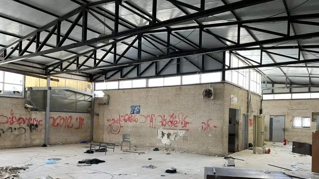 מבנה תלמוד התורה ״תורת חיים״ בשכונת רמות בירושלים שנהרס מבנה תלמוד התורה ״תורת חיים״ בשכונת רמות בירושלים שנהרס