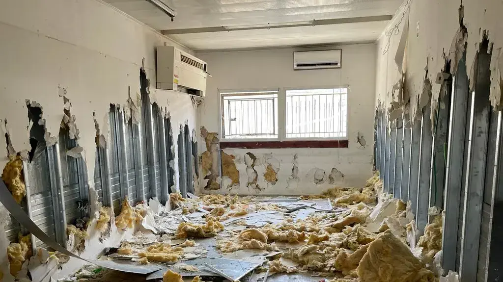 מבנה תלמוד התורה ״תורת חיים״ בשכונת רמות בירושלים שנהרס מבנה תלמוד התורה ״תורת חיים״ בשכונת רמות בירושלים שנהרס